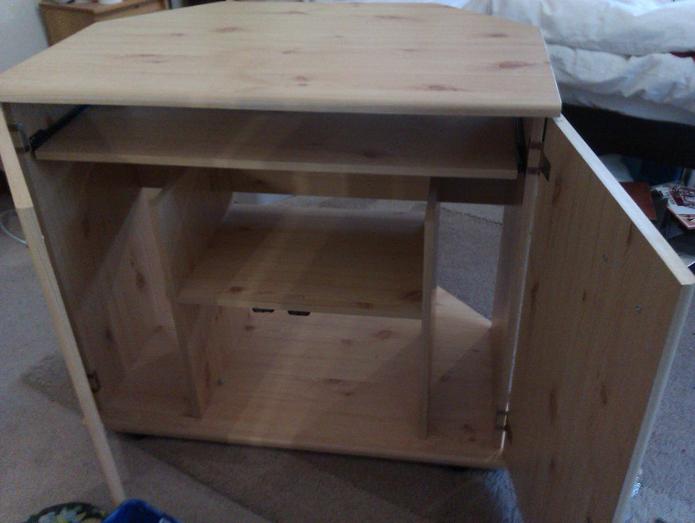 Thumbnail: Pine 'look' MDF Computer Work Desk
