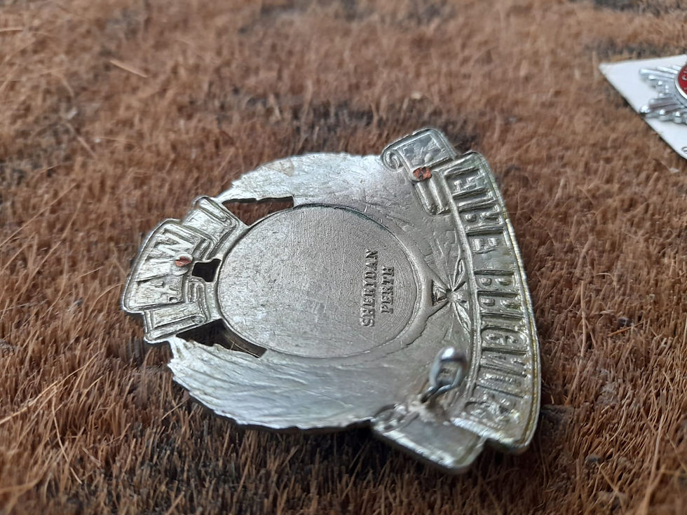 Thumbnail: Australian Western Australia Fire Brigades Cap Badge