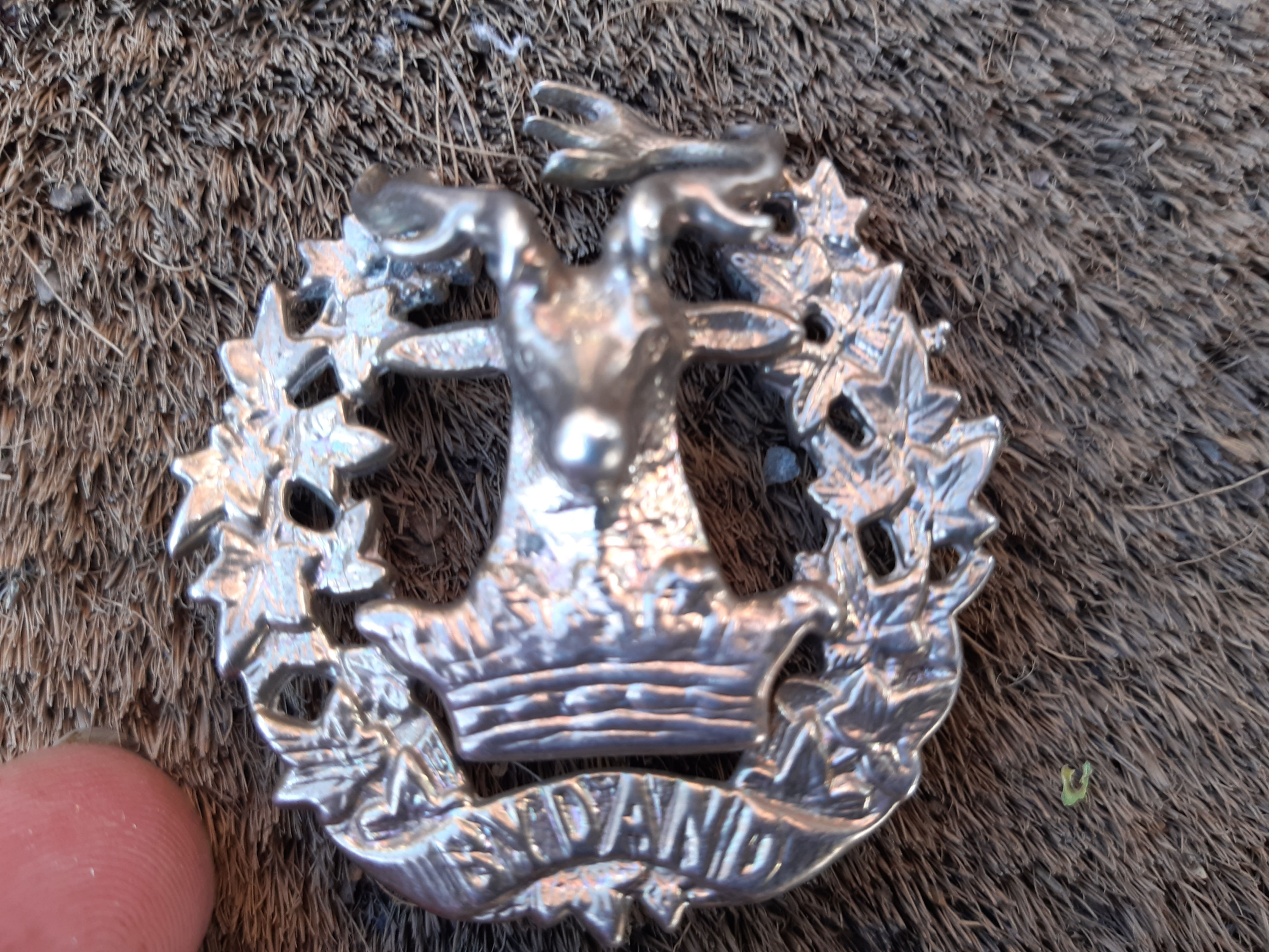 Gordon Highlanders 1881 To 1994 Officers Haevy Sil