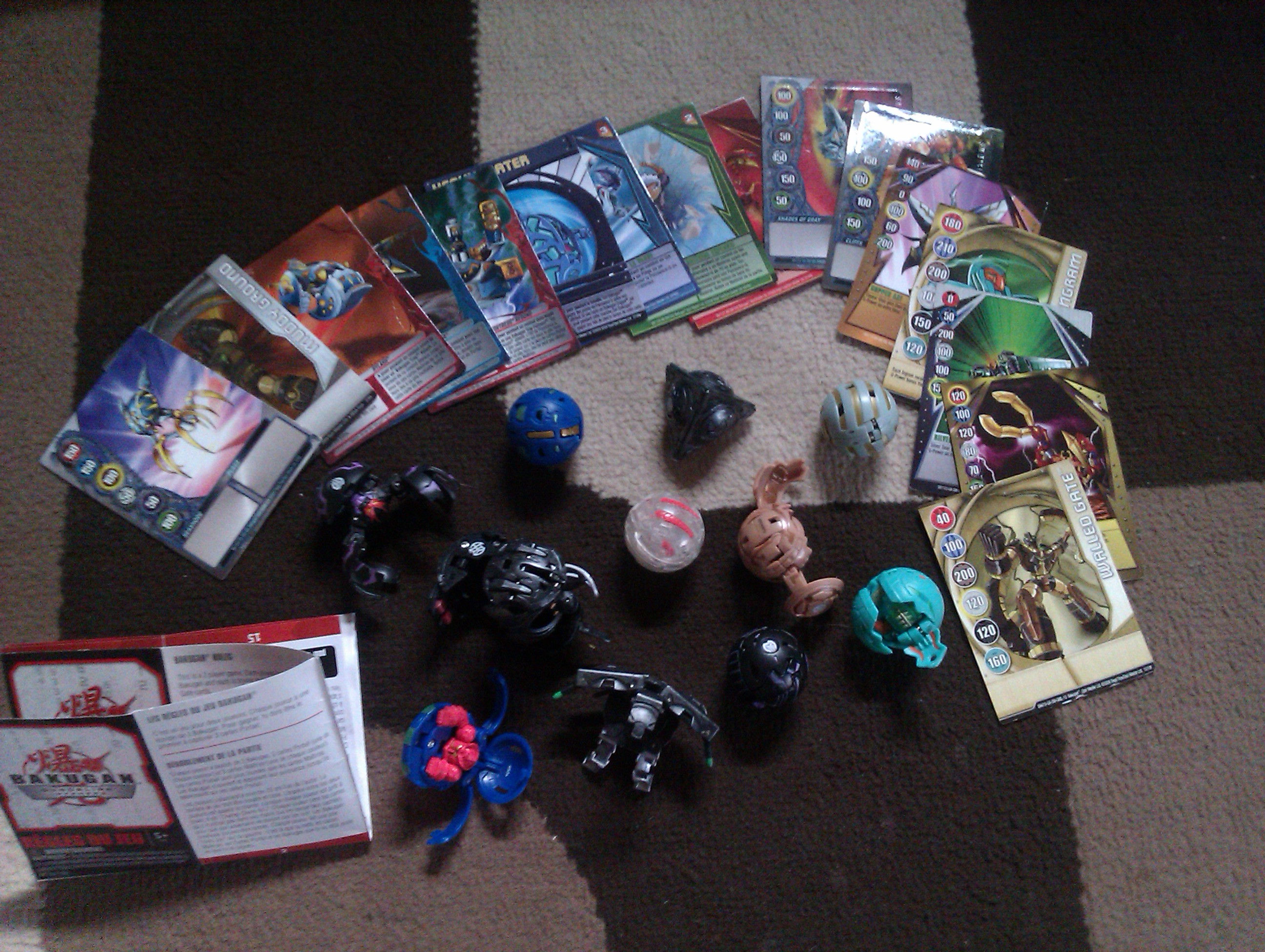Bakugan Bundle, Cards (11) & Toys (16)