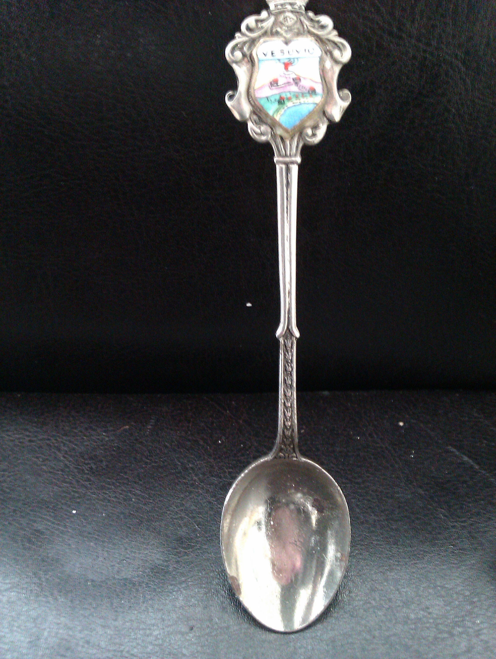 Vesuvio Enamel Spoon