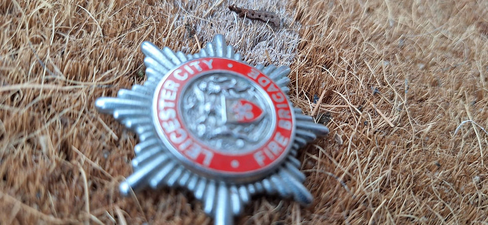 Thumbnail: Leicester City Fire Brigade 1948 to 1974 Cap Badge
