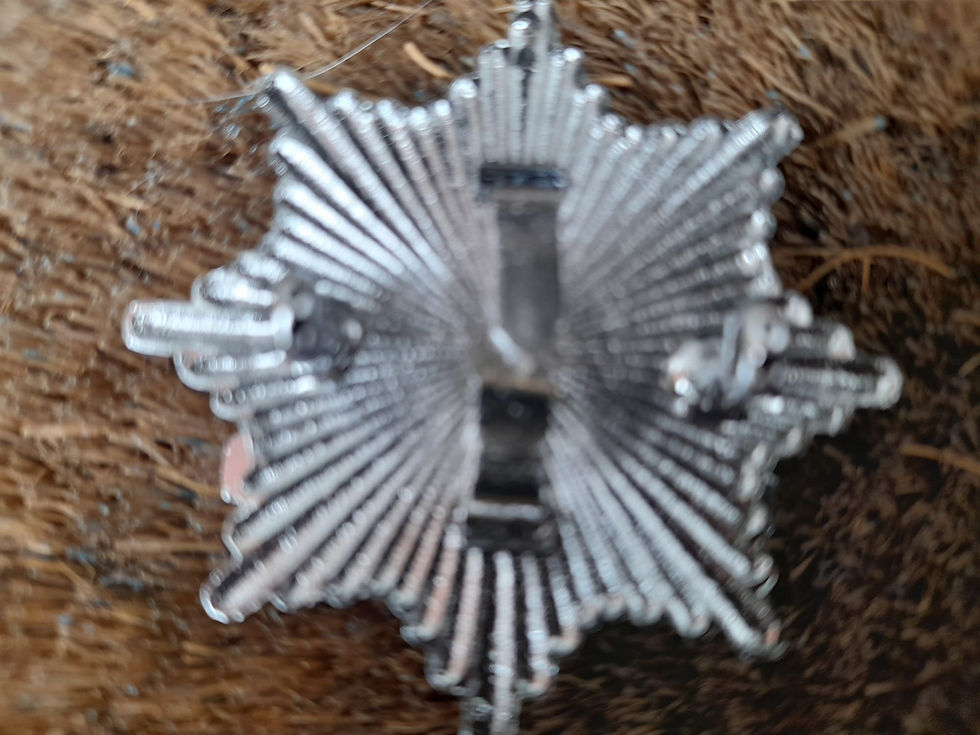 Thumbnail: Bristol Fire Brigade 1948 to 1952 Chrome Cap Badge