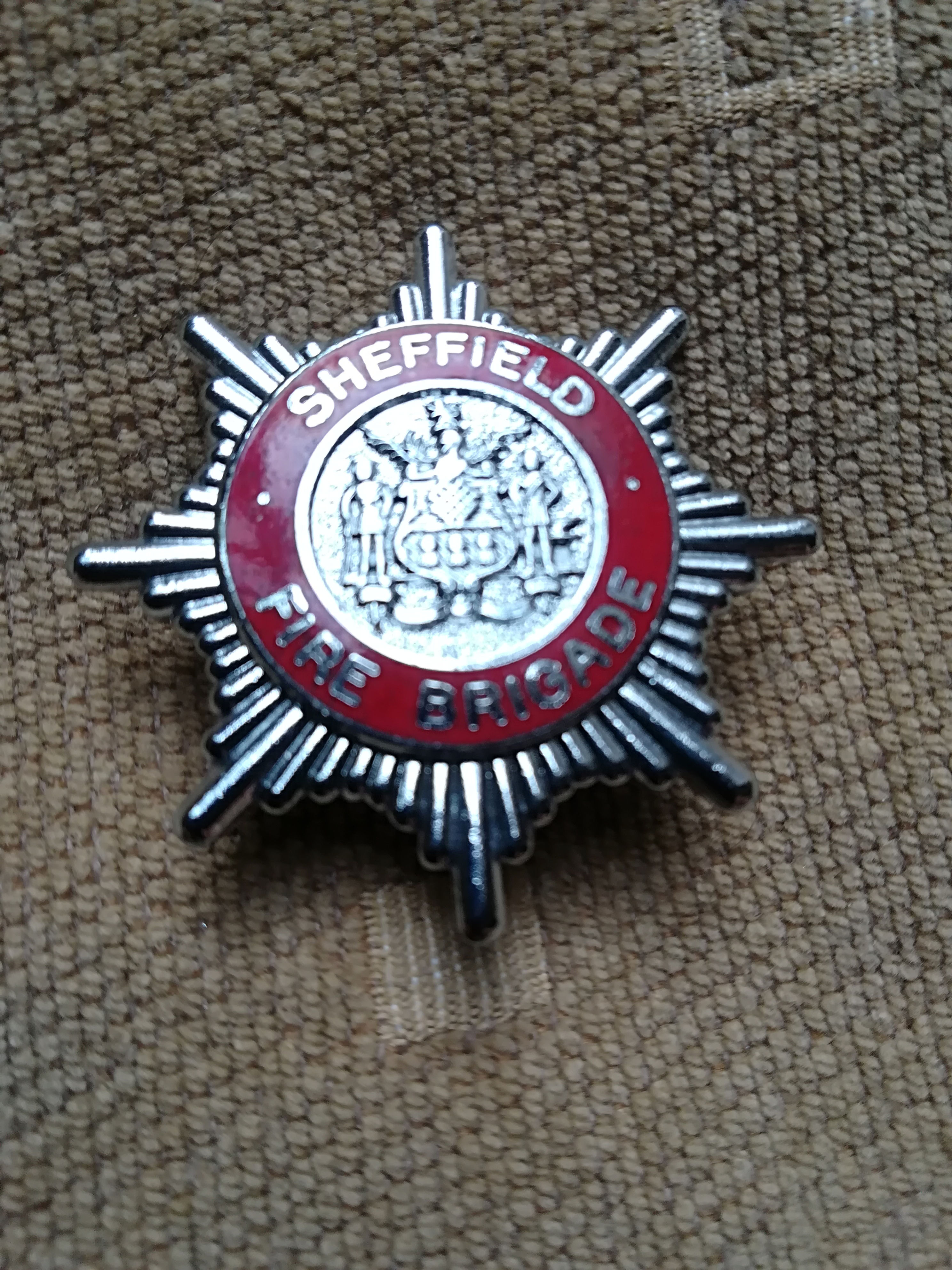 Shefield Fire Brigade 1948 To 1974 Cap Badge