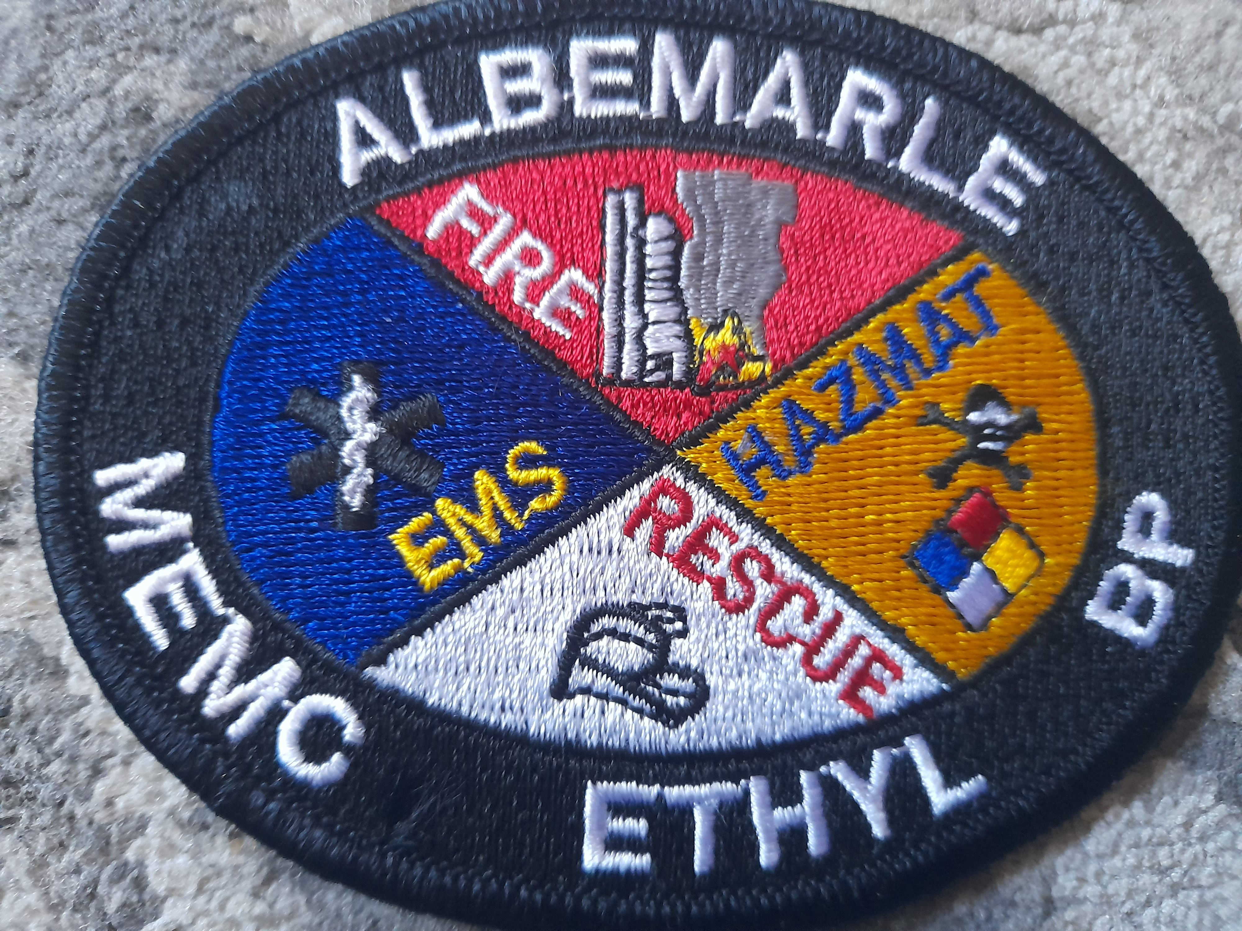 U.S Albermarle Chemical Company Fire & Rescue Department, North Carolina Cloth B