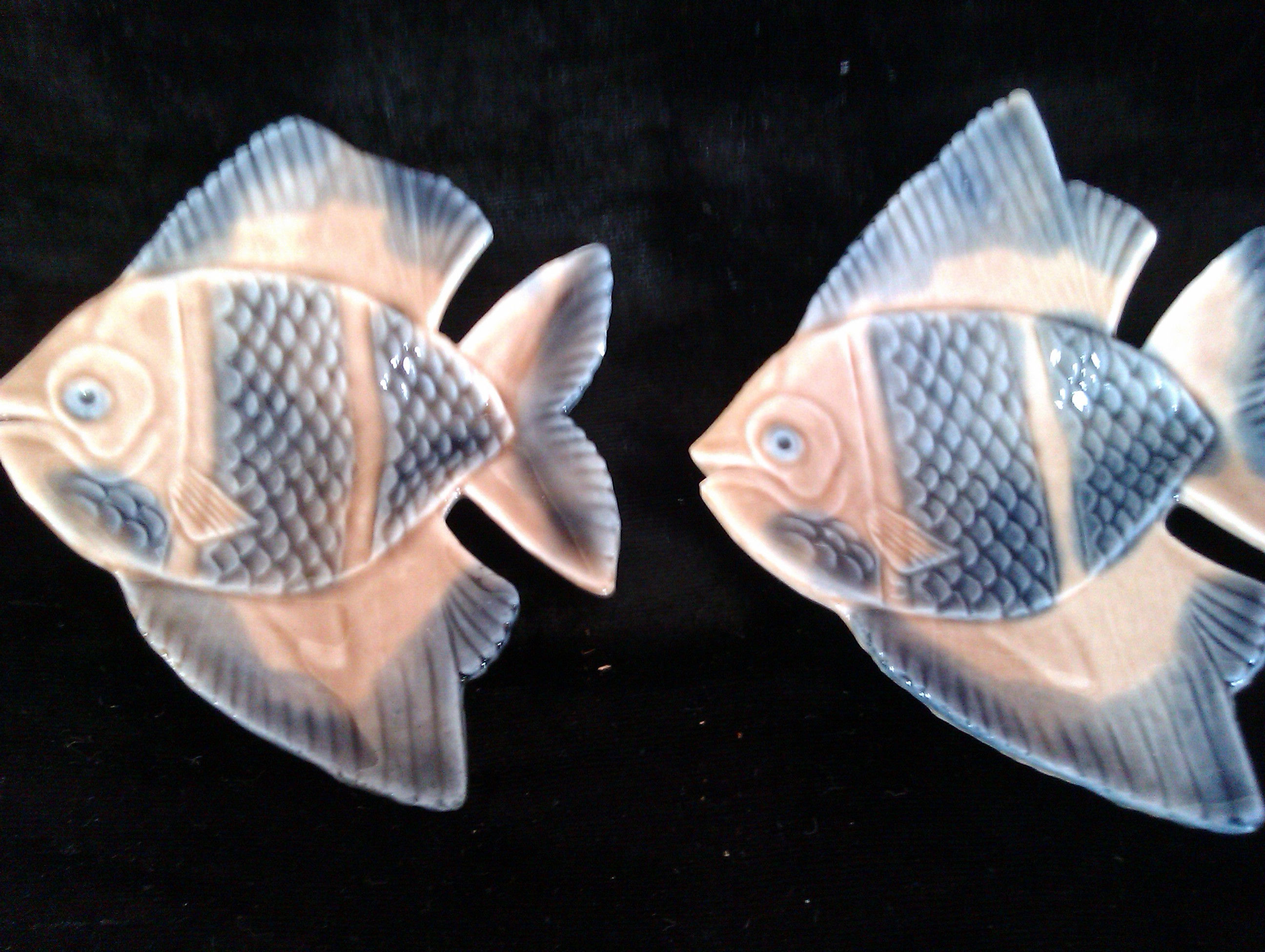 2 X Wade Fish Trinket Dishes