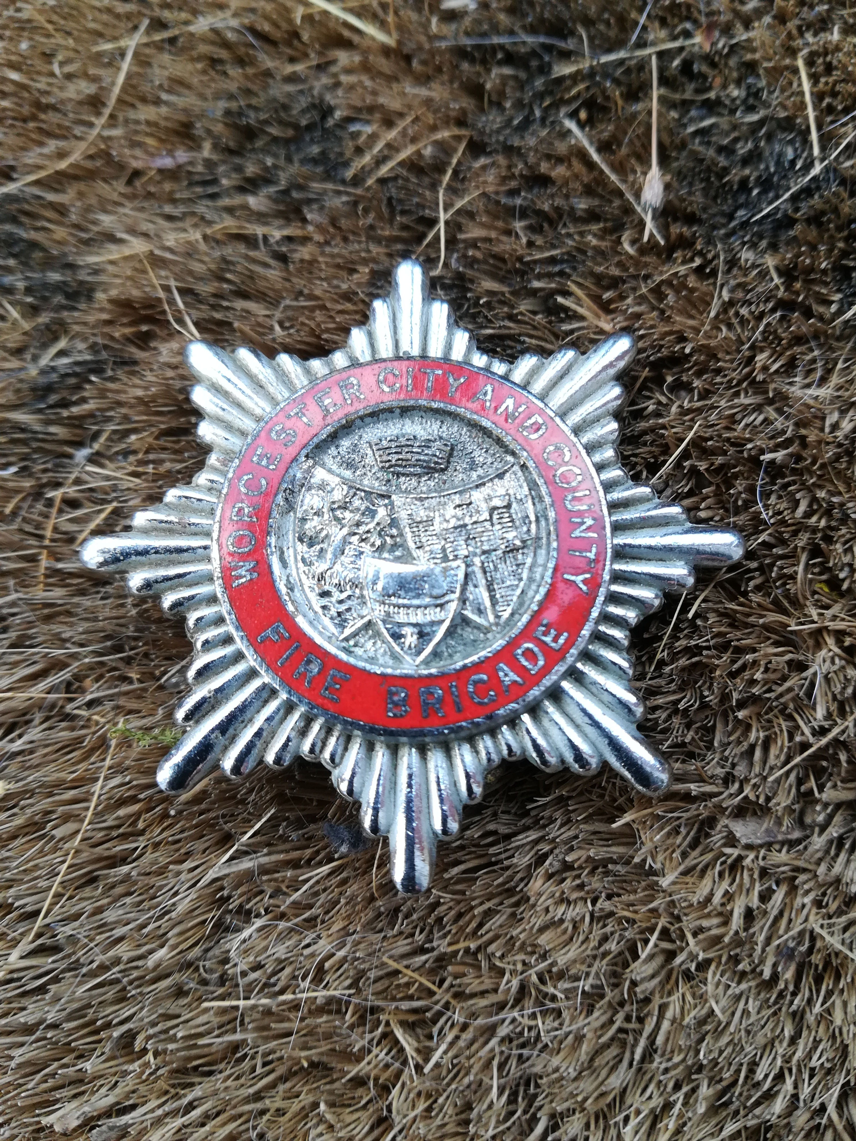 Worcester City & County Fire Brigade 1948-74 Cap B