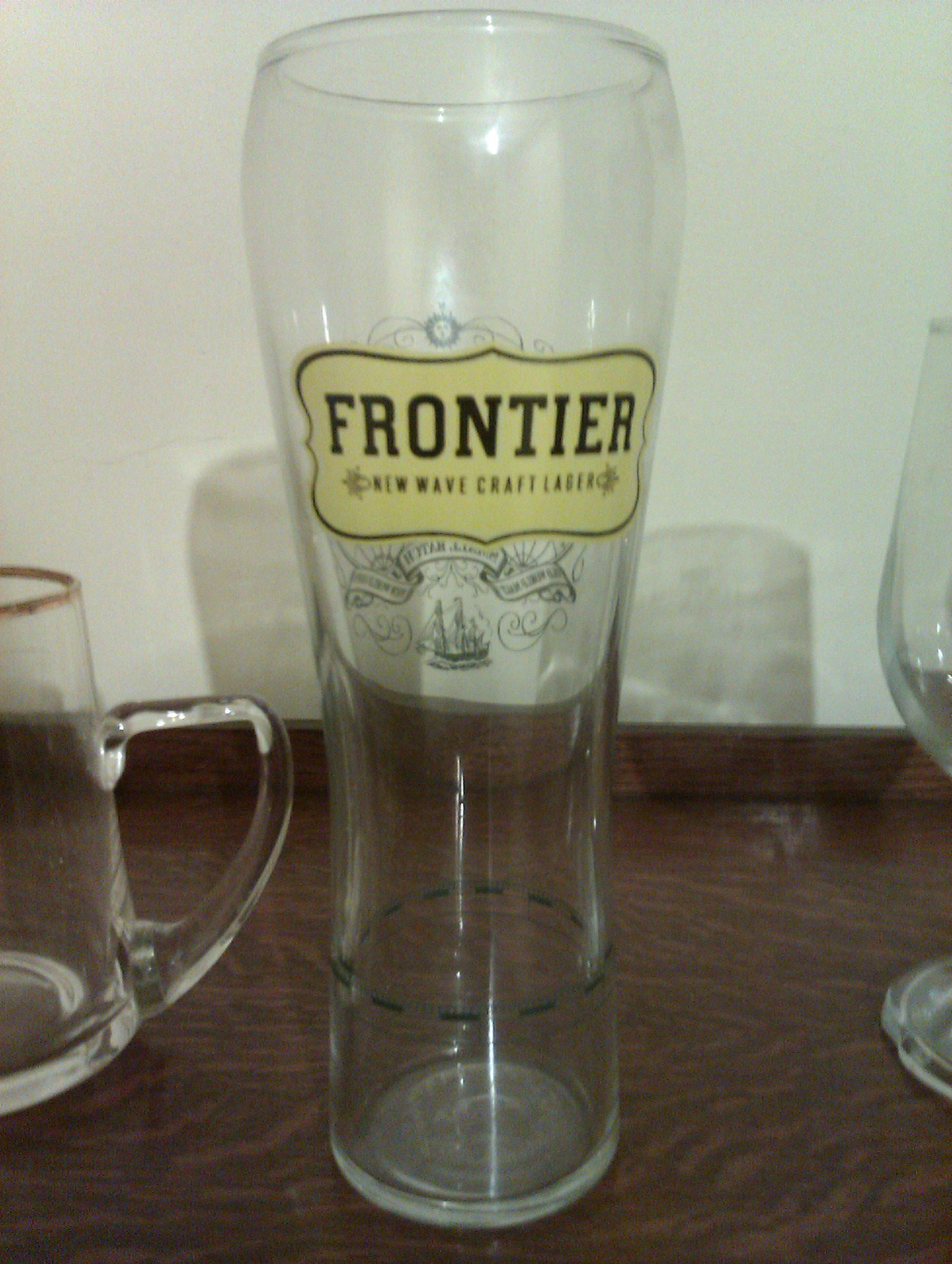 Frontier Lager Pint Glass