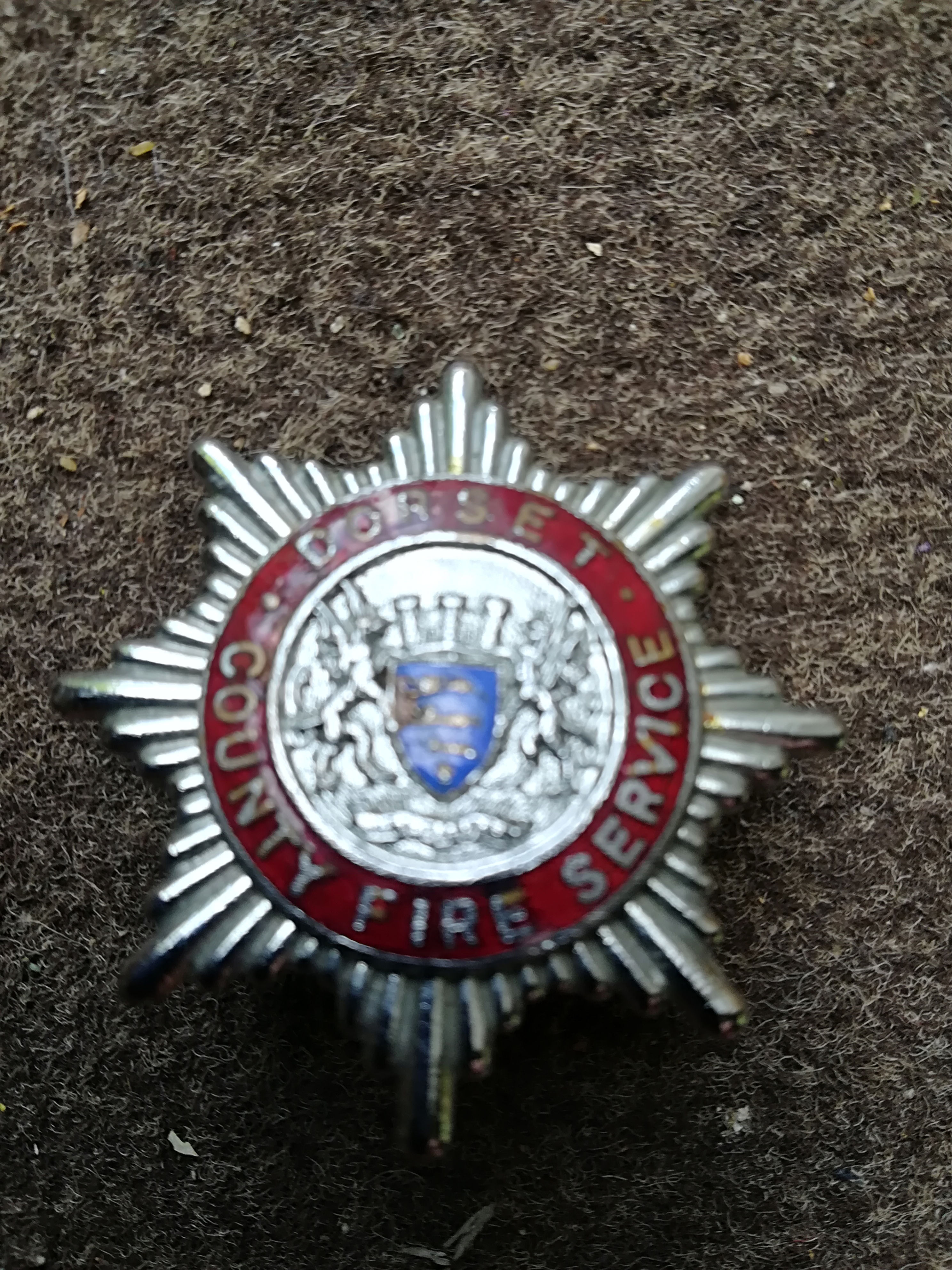 Dorset County Fire Brigade 1948 To 1958 Cap Badge