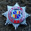 Thumbnail: Birmingham Fire & Ambulance Service 1948 To 1974 Thin Rim Cap Badge