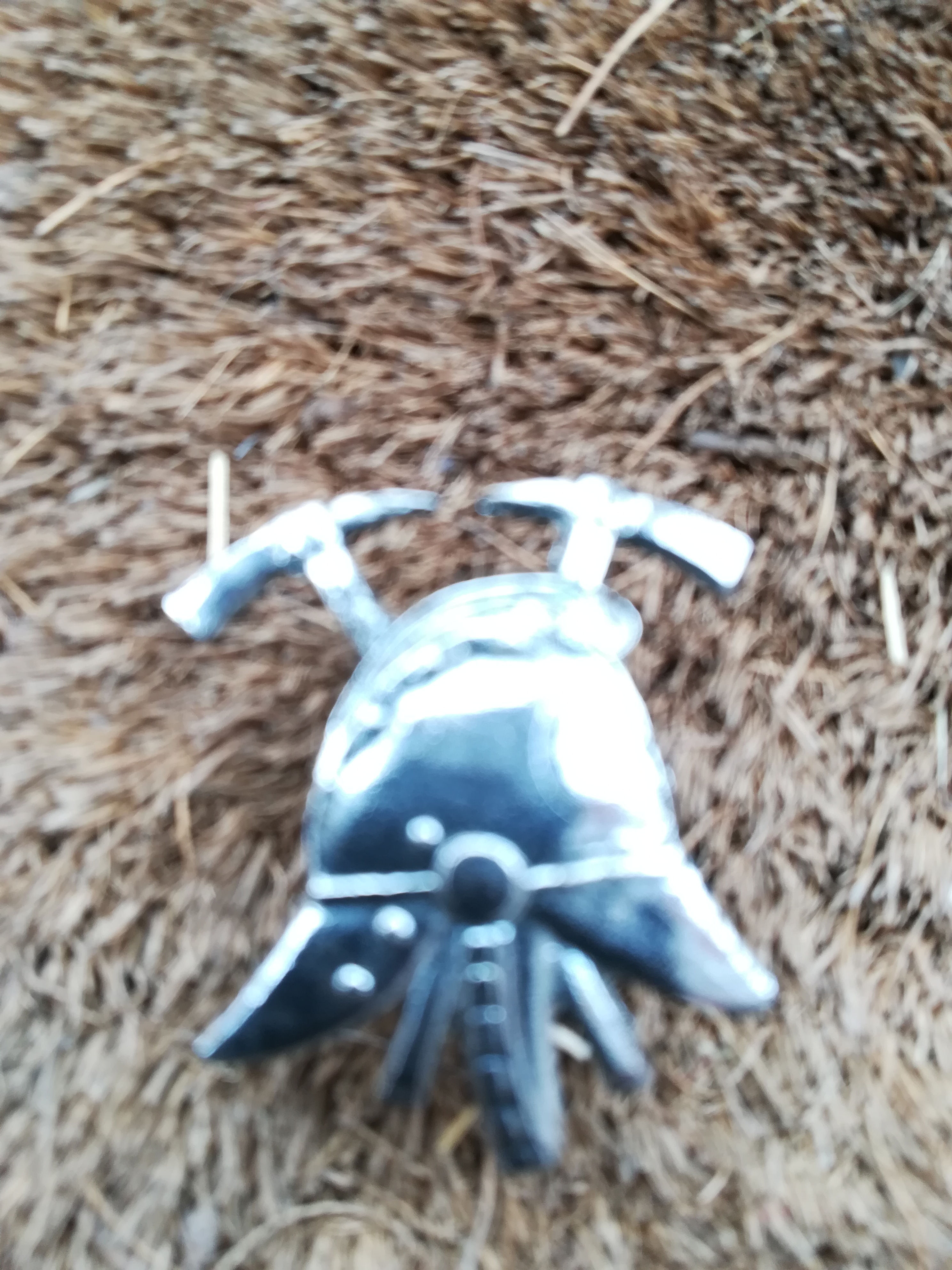 Generic Fire Brigade 1941 Chrome Collar Badge