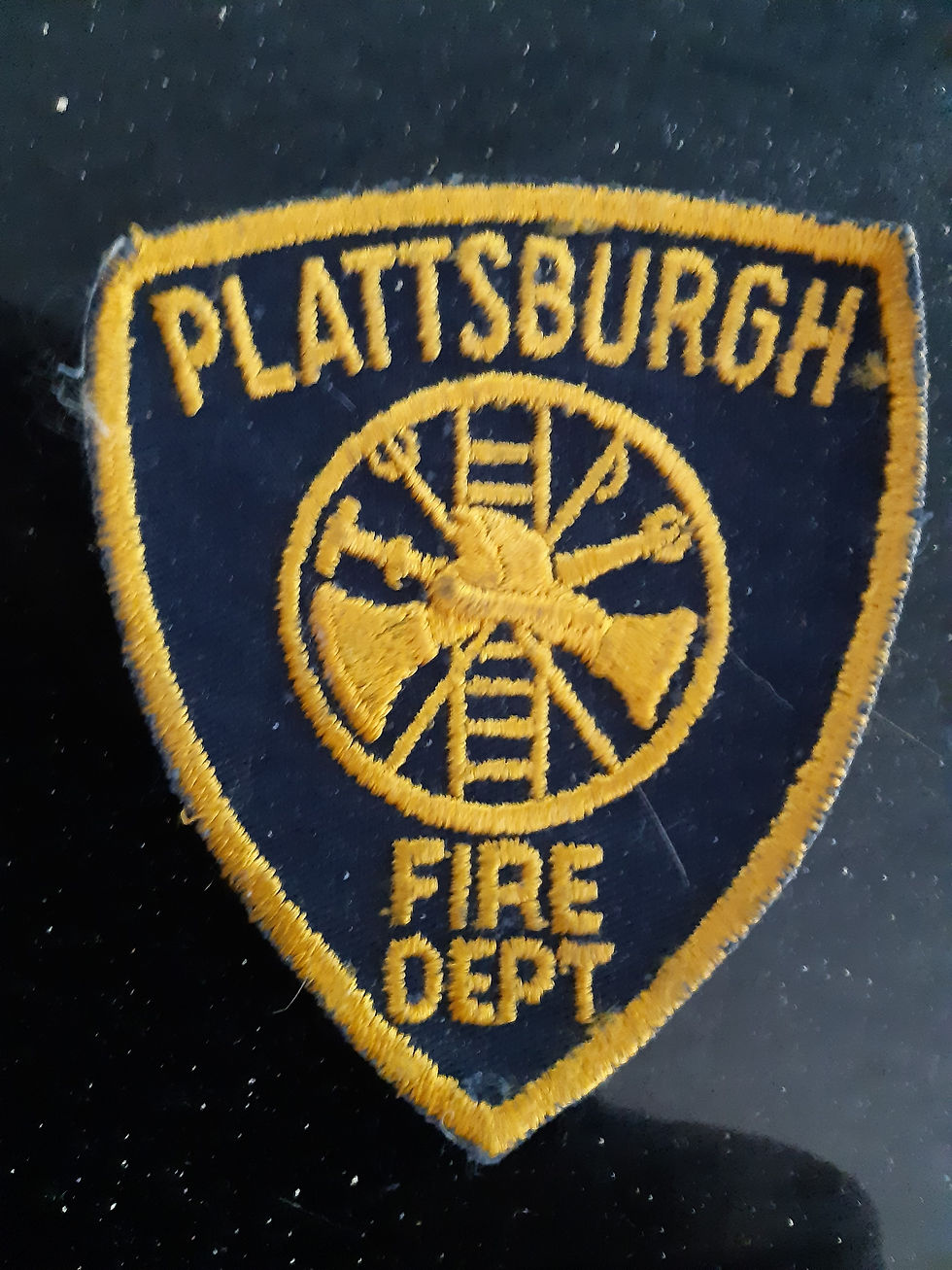 U.S Plattsburg Fire Dept, Missouri Cloth Badge jsfcollectables