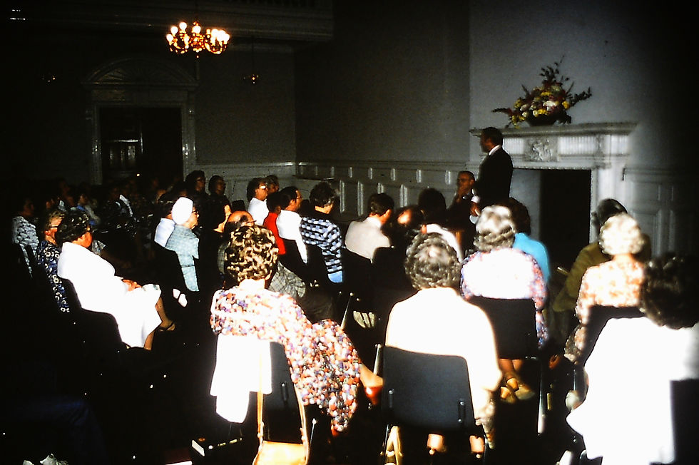 A MEETING INAUGURAL 11 8 79 ROOM WITH GA