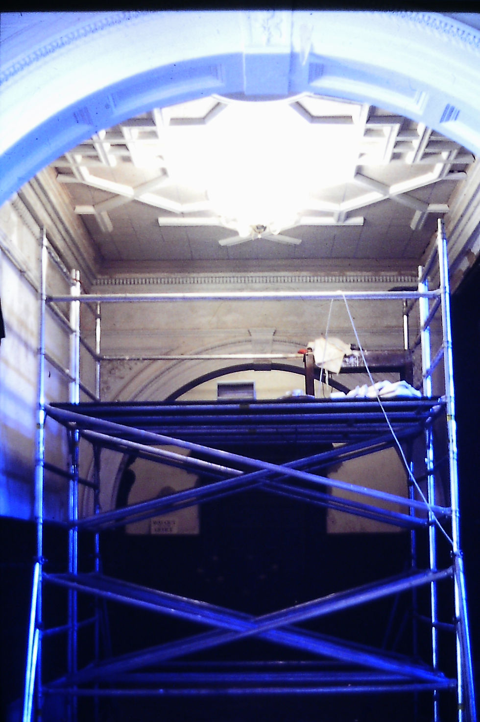 CEILING OUTSIDE LIFT AND MUSIC ROOM