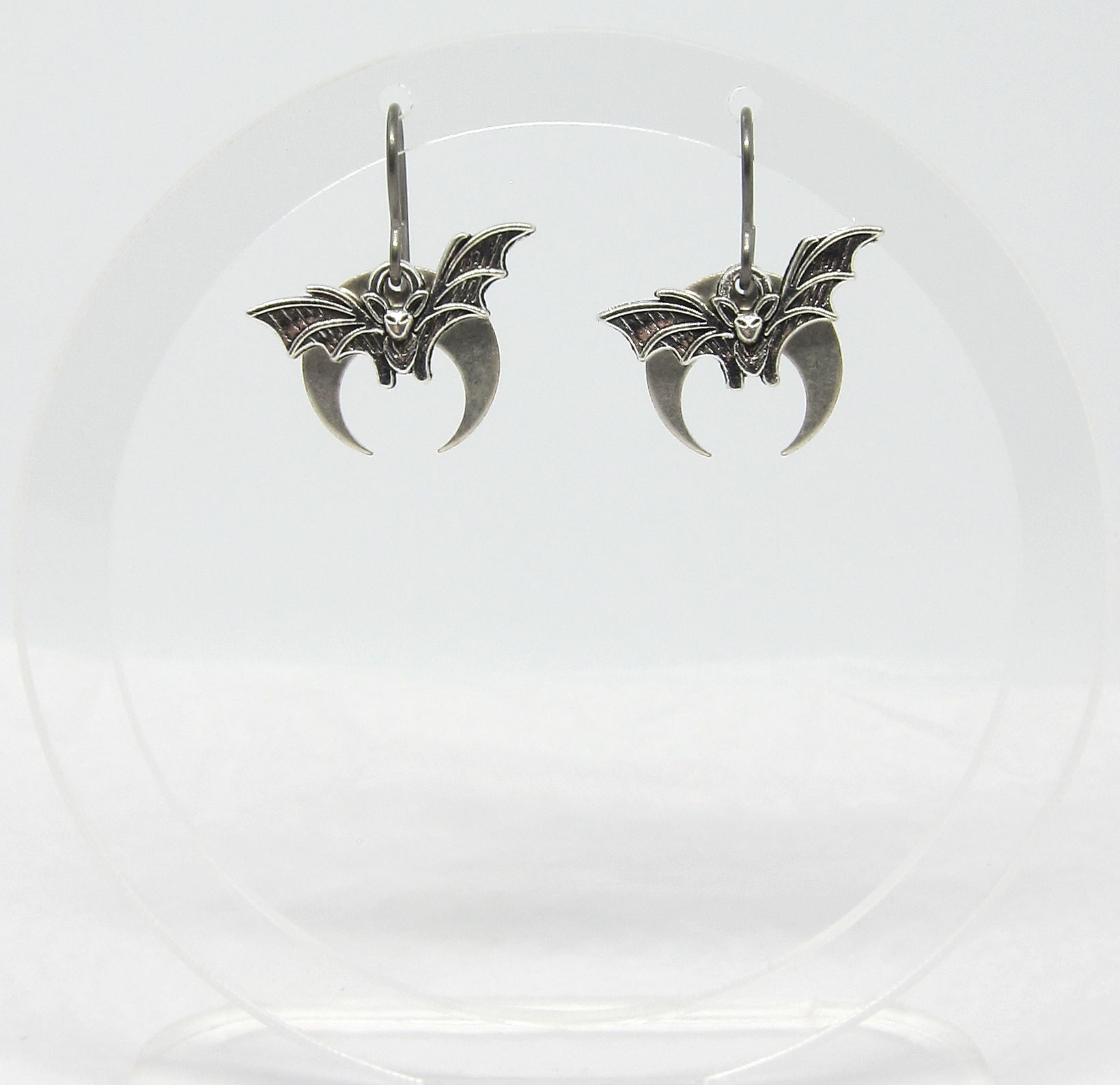 Earrings - Moon Bats