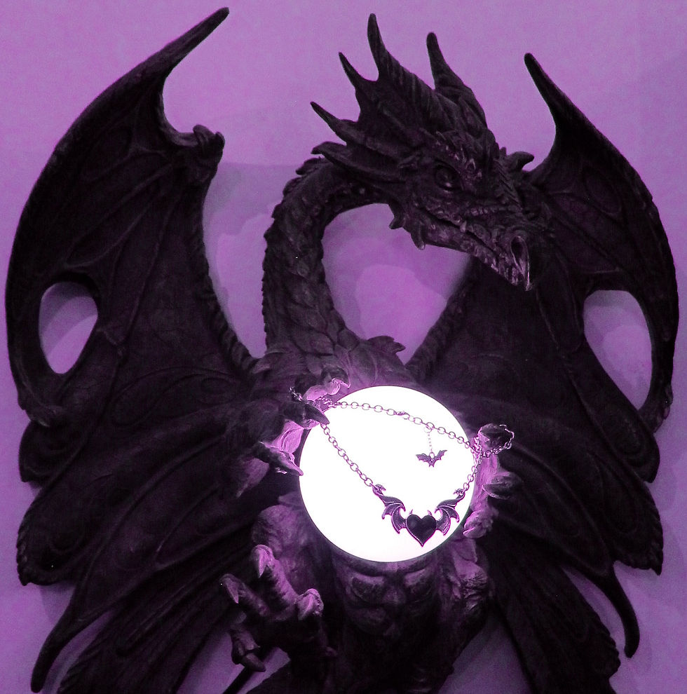 Thumbnail: Demon Heart Choker with Bat Minion