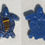Thumbnail: Blue Turtle Pendant with Tigers Eye, Front and Back