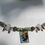 Thumbnail: Copper Enamel, Moonstone, & Daggers Choker