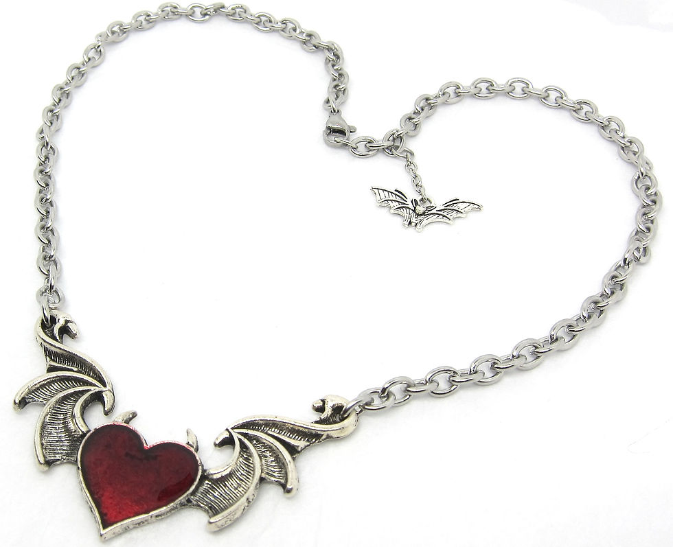 Thumbnail: Demon Heart Choker with Bat Minion