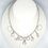 Thumbnail: Sterling Silver Geometric Dangle Necklace