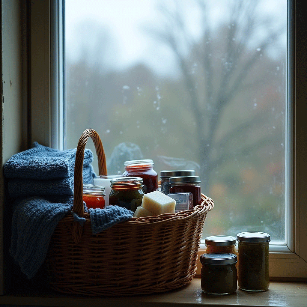 A hamper of Arashel products