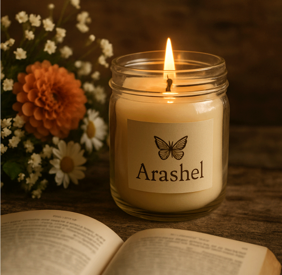 Arashel soy wax candle