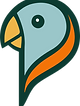 5-Logo Palpitaria Ícone Papagaio colorido transparente.png