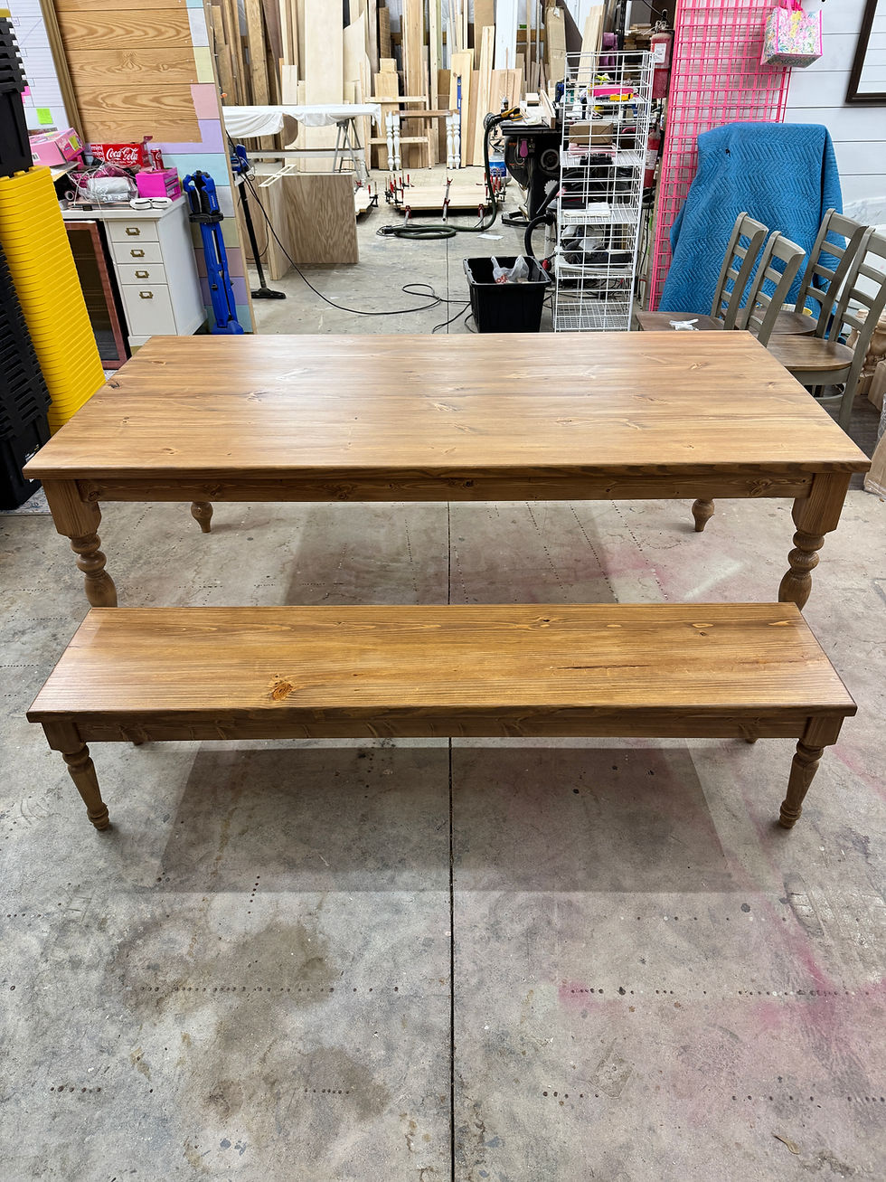 Thumbnail: Skinny Leg Rectangular Table