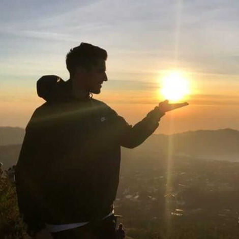 Sunrise at Mount Batur