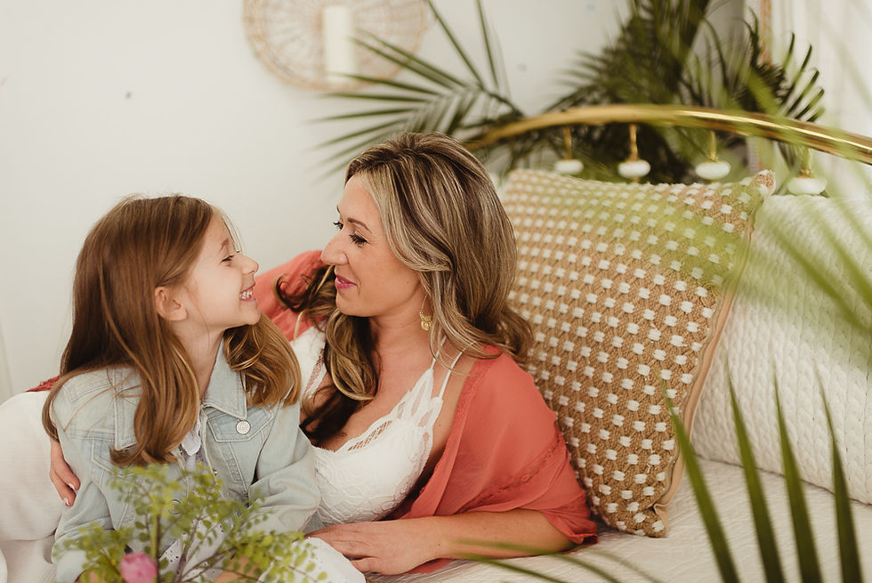mommy & daughter