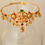 Thumbnail: Antique Lakshmi Vanky with Ruby & Emerald stones