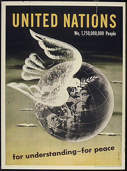 UN Poster, 1945
