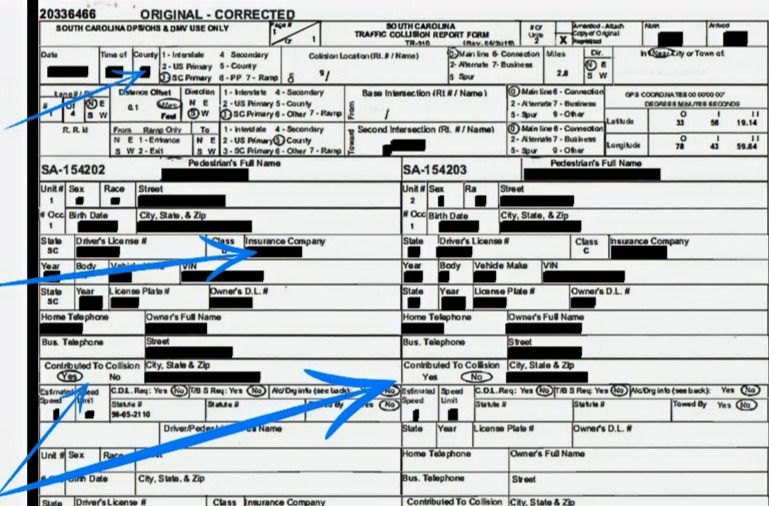 How to Read a Car Accident Report in South Carolina