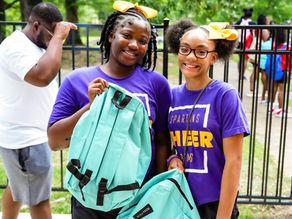 BOOKS NOT BULLETS – 2nd Annual Backpack & School Supply Giveaway