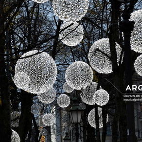 ArgoPro illumina il Natale in città. Tecnologia e sicurezza