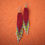 Thumbnail: Beaded Dangles in Red