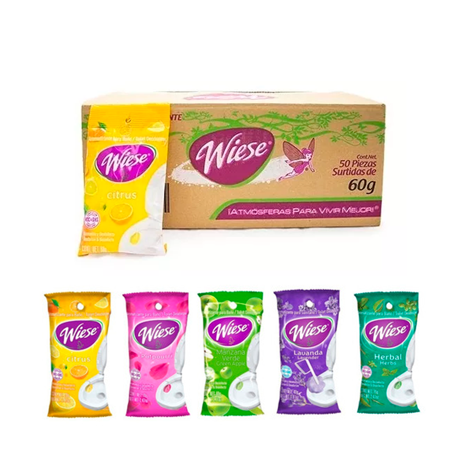 Pastilla Aromatizante para WC