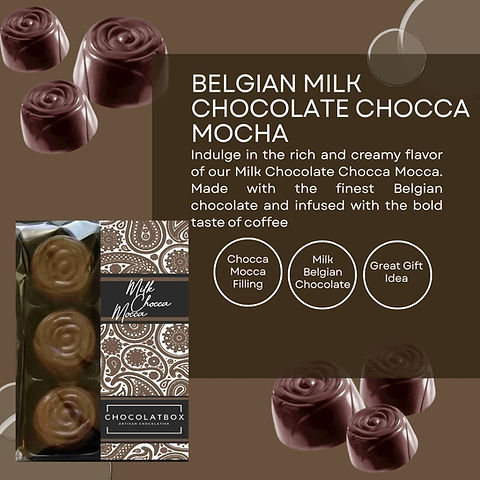 Belgian Milk Chocolate Chocca Mocca | Chocolatbox