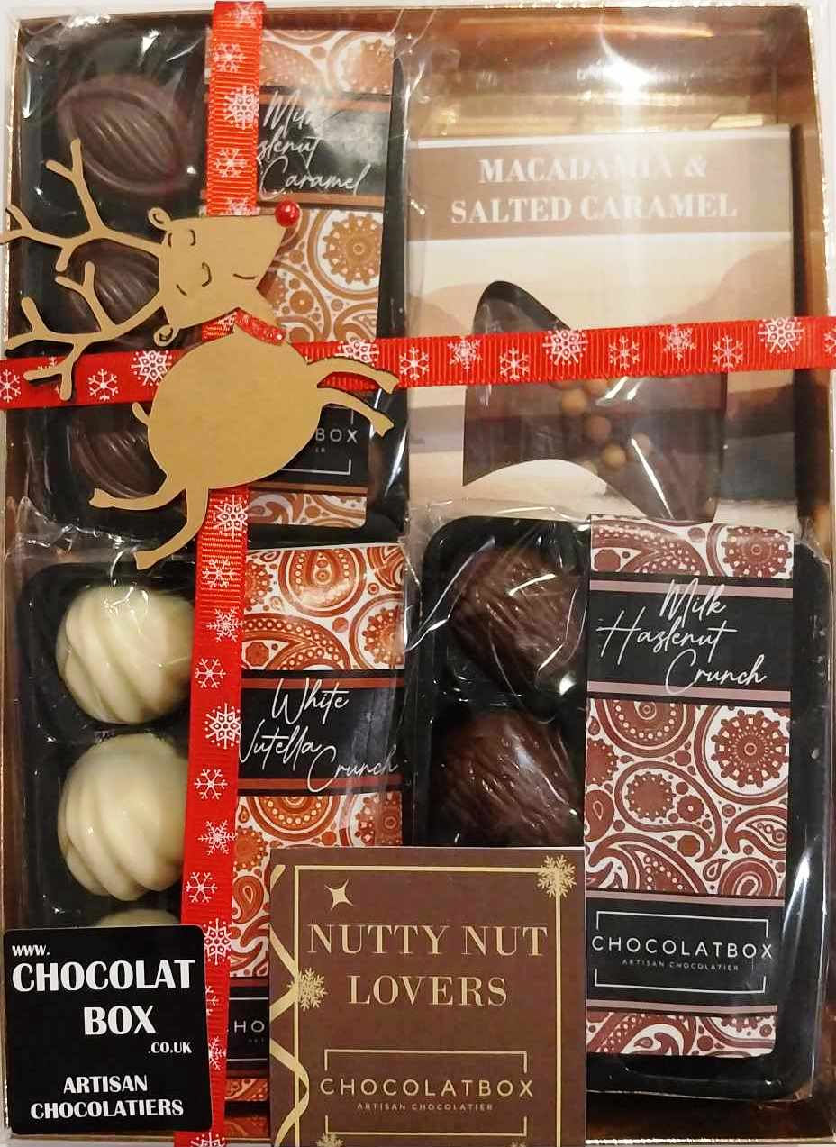Thumbnail: Belgian Milk Chocolate Nutty Nut Lovers Gift Box