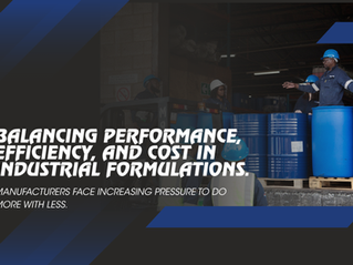 Balancing Performance, Efficiency, and Cost in Industrial Formulations