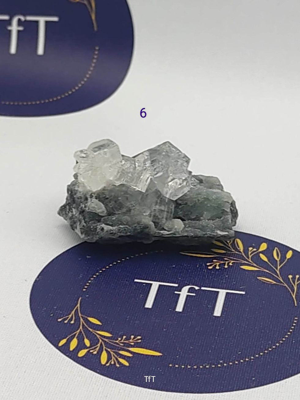 Thumbnail: Apophyllite Clusters (1-6) - Clarity, Healing, Connection