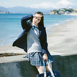 海邊全身照|溫暖Fullset|JK制服體驗|冬季也好拍