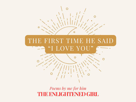 The first time he said "I love you"