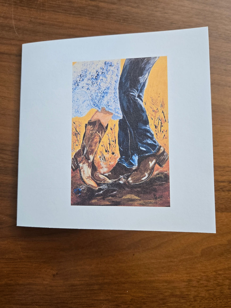 'Blue Rose at the Rodeo'