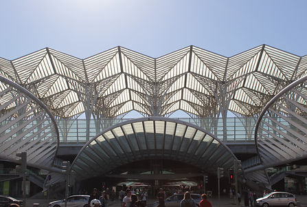 Gare de Oriente-Santiago Calatrava-Lisbonne, Portugal _ ctx