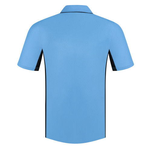 Thumbnail: UnitedAttire Baseball Umpire Shirt - Blue with Black Side Panel