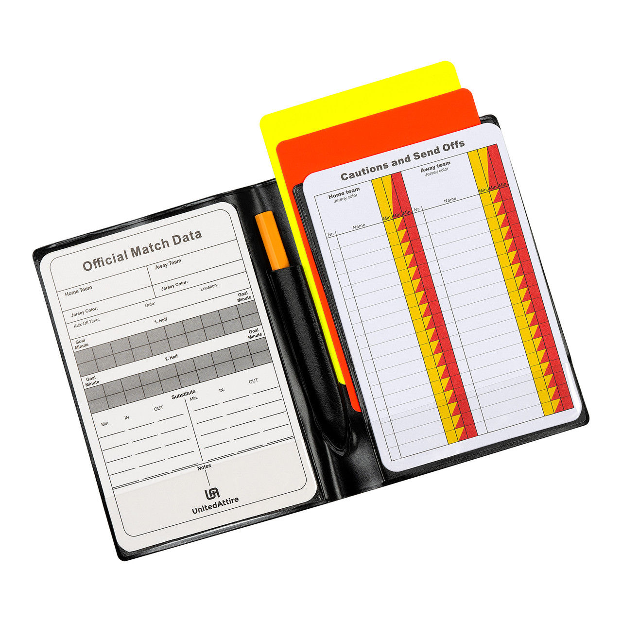 United Attire Referee Set w/Pencil