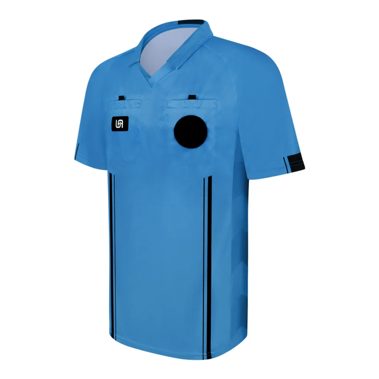 UnitedAttire Pro Soccer Referee Jersey (Short/Blue)