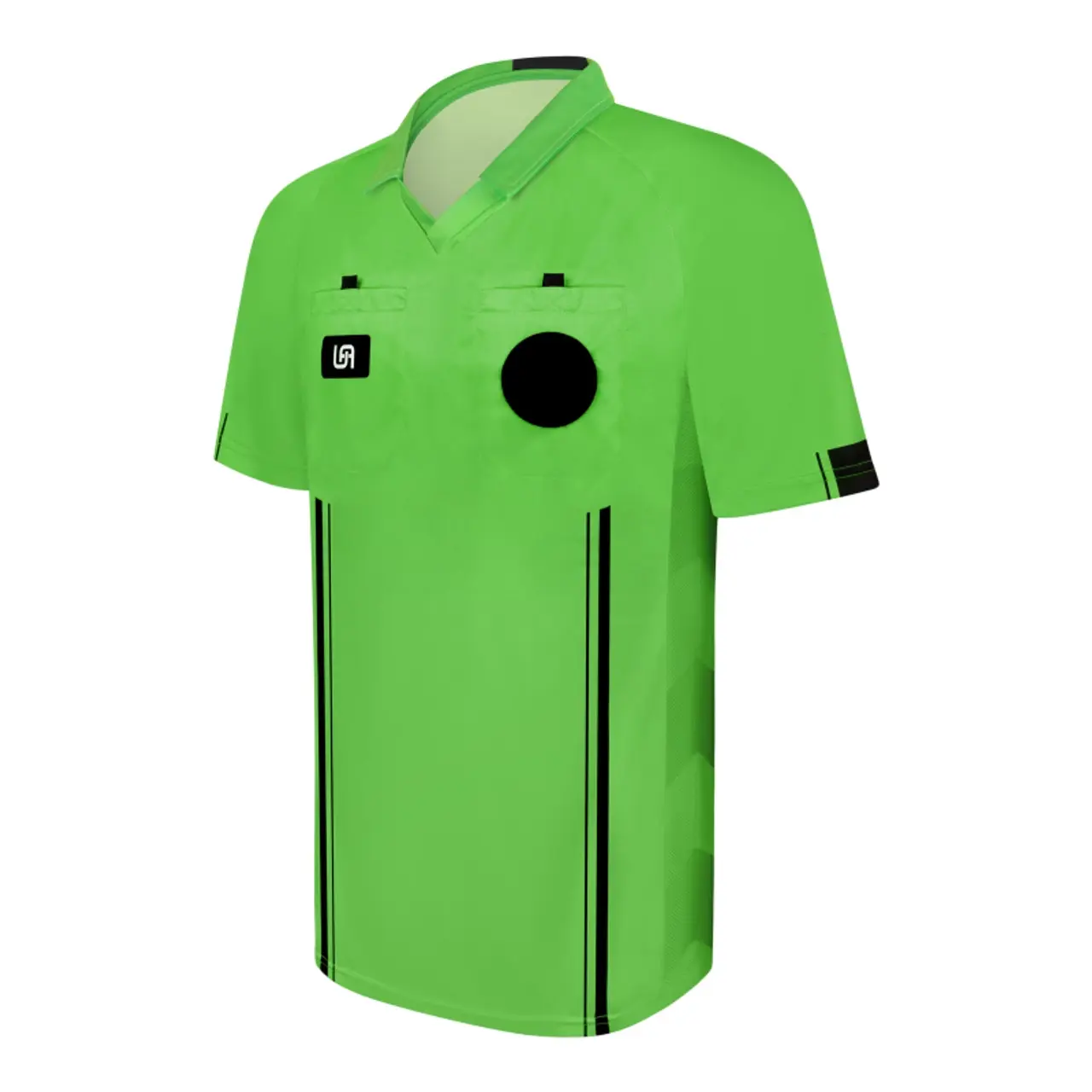 UnitedAttire Pro Soccer Referee Jersey (Short/Green)