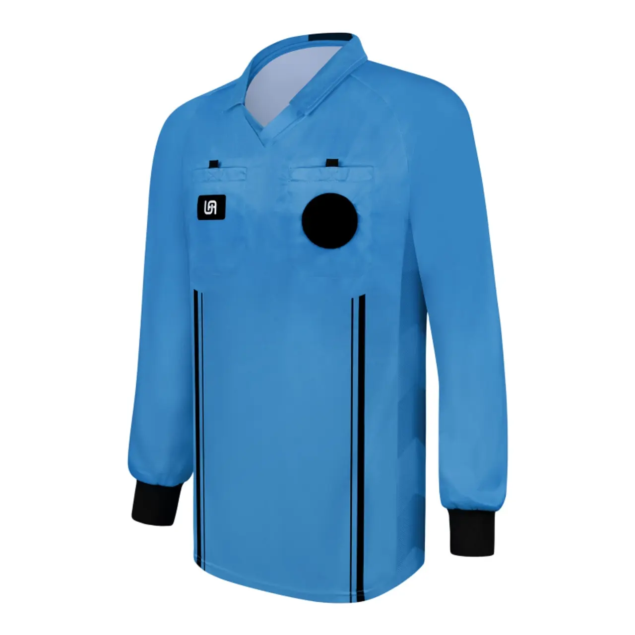 UnitedAttire Pro Soccer Referee Jersey (Long/Blue)